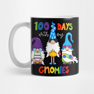 100 Days With My Gnomies 100th Day Of School Boys Girls Mug